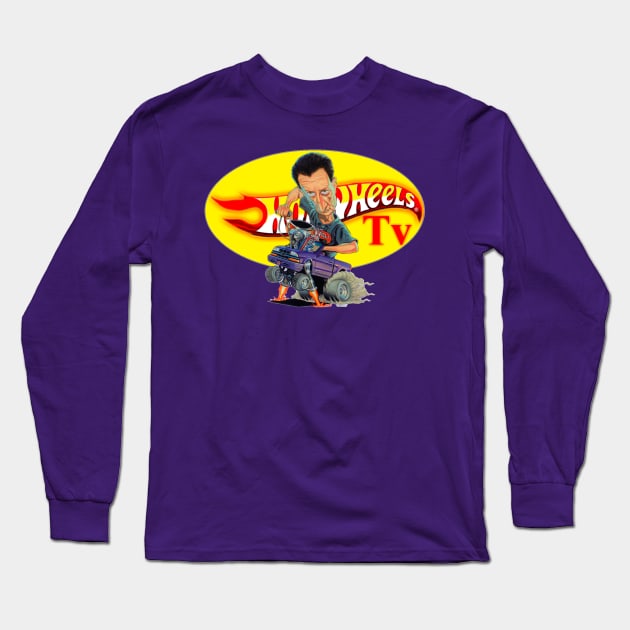 Hot Wheels Tv with Mike Zarnock Long Sleeve T-Shirt by Hot Wheels Tv